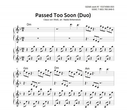 Preview_Passed Too Soon_Duo