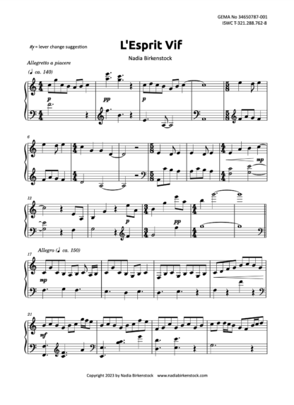 Preview_L'Esprit Vif_sheet music_harp