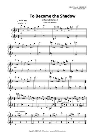 To Become the Shadow by Nadia Birkenstock