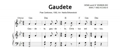 Preview_Gaudete_sheet music_harp