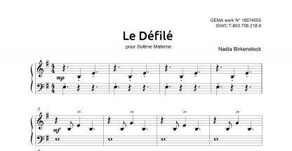Preview_Le Defile_sheet music_harp