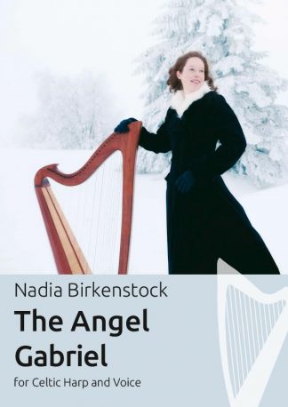 The_Angel_Gabriel_harp_sheet music