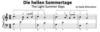 Preview_Die hellen Sommertage_solo_sheet music_harp