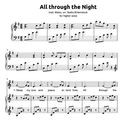 Preview_All through th Night-higher-voice_sheet music_harp