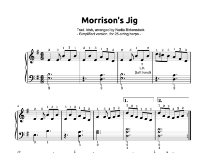 Preview_Morrison-s Jig_26-strings_sheet music harp