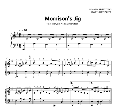 Preview_Morrison-s Jig_sheet music harp