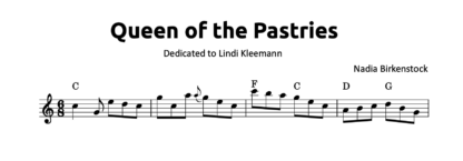Preview_Queen of the Pastries-lead sheet_harp