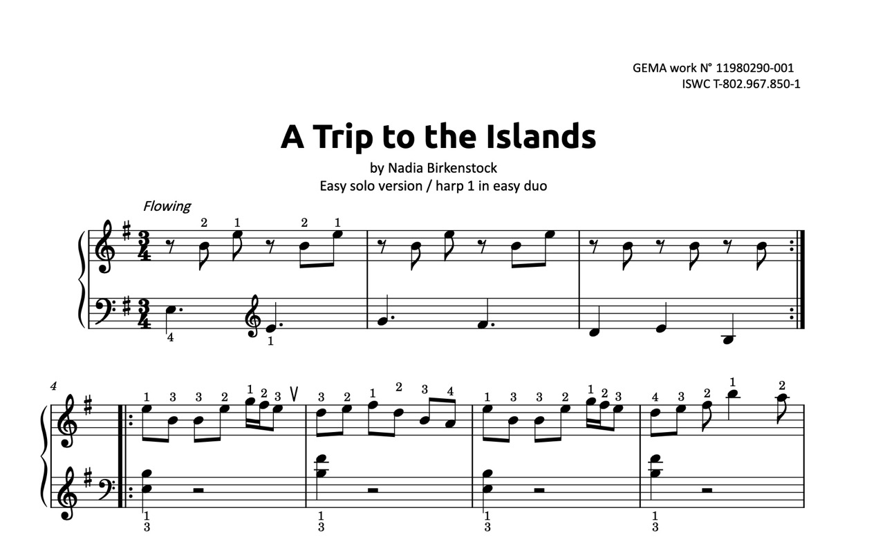 A Trip to the Islands by Nadia Birkenstock_easy duo_harp1
