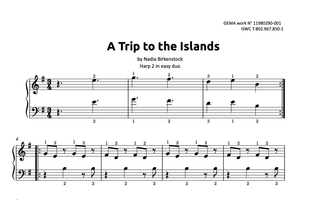 A Trip to the Islands by Nadia Birkenstock_easy duo_harp2